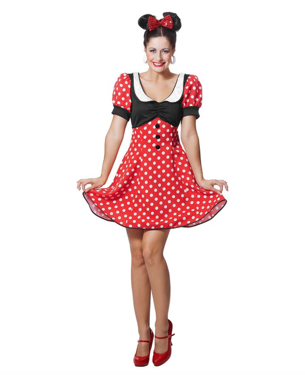 mini mouse kostume voksne