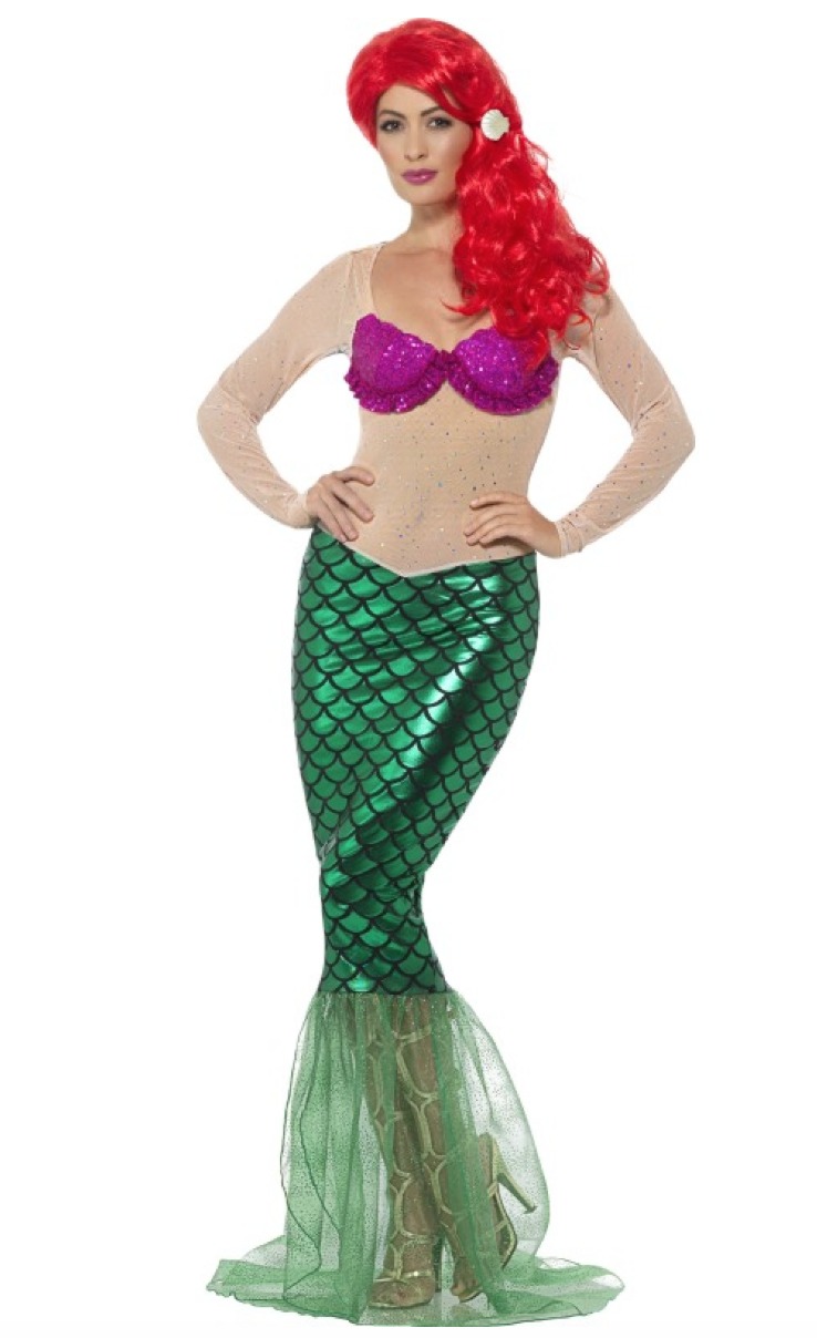 ariel havfrue kostume