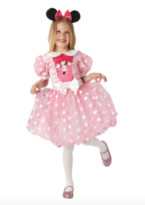 minnie mouse kostume til b&oslash;rn, minnie mouse udkl&aelig;dning til b&oslash;rn, minnie mouse t&oslash;j til b&oslash;rn, minnie mouse kjole til b&oslash;rn, minne mouse b&oslash;rnekostumer, minnie mouse fastelavnskostume, disney kostume, minnie mouse gave, disney gave, alletiders disney