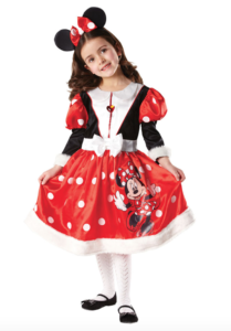 minnie mouse kostume til b&oslash;rn, minnie mouse udkl&aelig;dning til b&oslash;rn, minnie mouse t&oslash;j til b&oslash;rn, minnie mouse kjole til b&oslash;rn, minne mouse b&oslash;rnekostumer, minnie mouse fastelavnskostume, disney kostume, minnie mouse gave, disney gave, alletiders disney