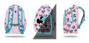 minnie mouse skoletaske, minnie mouse skoletaske med hjul, minnie mouse rygs&aelig;k til skolebrug, minnie mouse rygs&aelig;k, minnie Mouse skoletasker, disney skoletasker til piger, disney skoletasker med hjul,