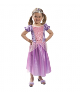 Rapunzel kostume til b&oslash;rn