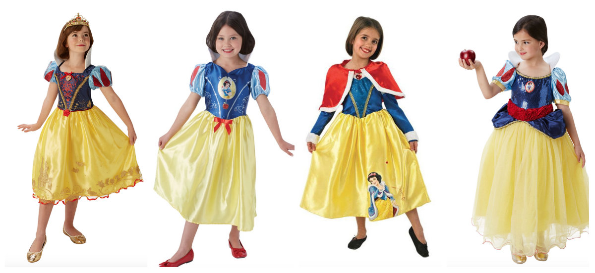 collage 7 - Disney prinsesse kostume til børn