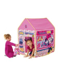 minnie mouse legetelt, minnie mouse telt til b&oslash;rn, minnie mouse strandtelt, minnie mouse b&oslash;rnetelt, legetelt med minnie mouse, disney legetelt