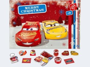 cars julekalender 2017, cars pakkekalender 207, cars adventskalender, mcqueen pakkekalender, mcqueen julekalender, mcqueen adventskalender, cars gaver, ny cars film, cars 3, drenge julekalender 2017, drenge pakkekalender 2017