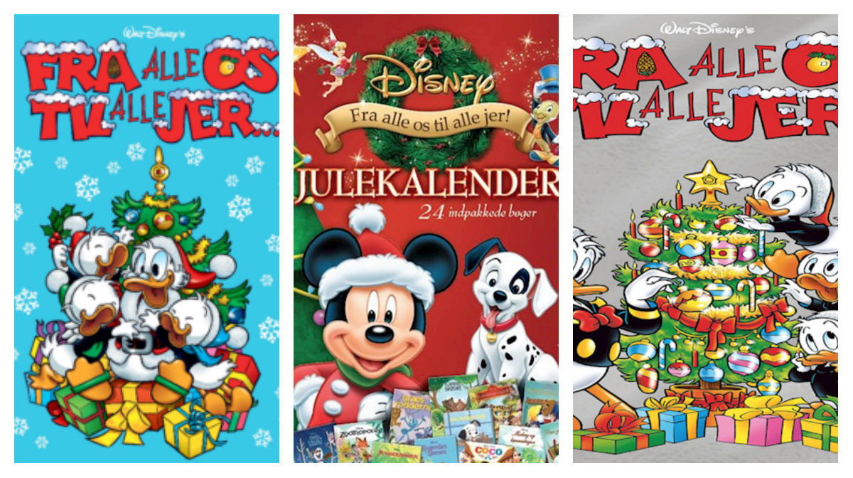 Disney-julebøger - Alletiders Disney