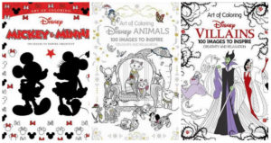 disney malebog til voksne, disney maleb&oslash;ger til voksne, vaiana malebog, mickey mouse malebog til voksne, tsum tsum malebog, disney gaver, disney til voksne, alletiders disney