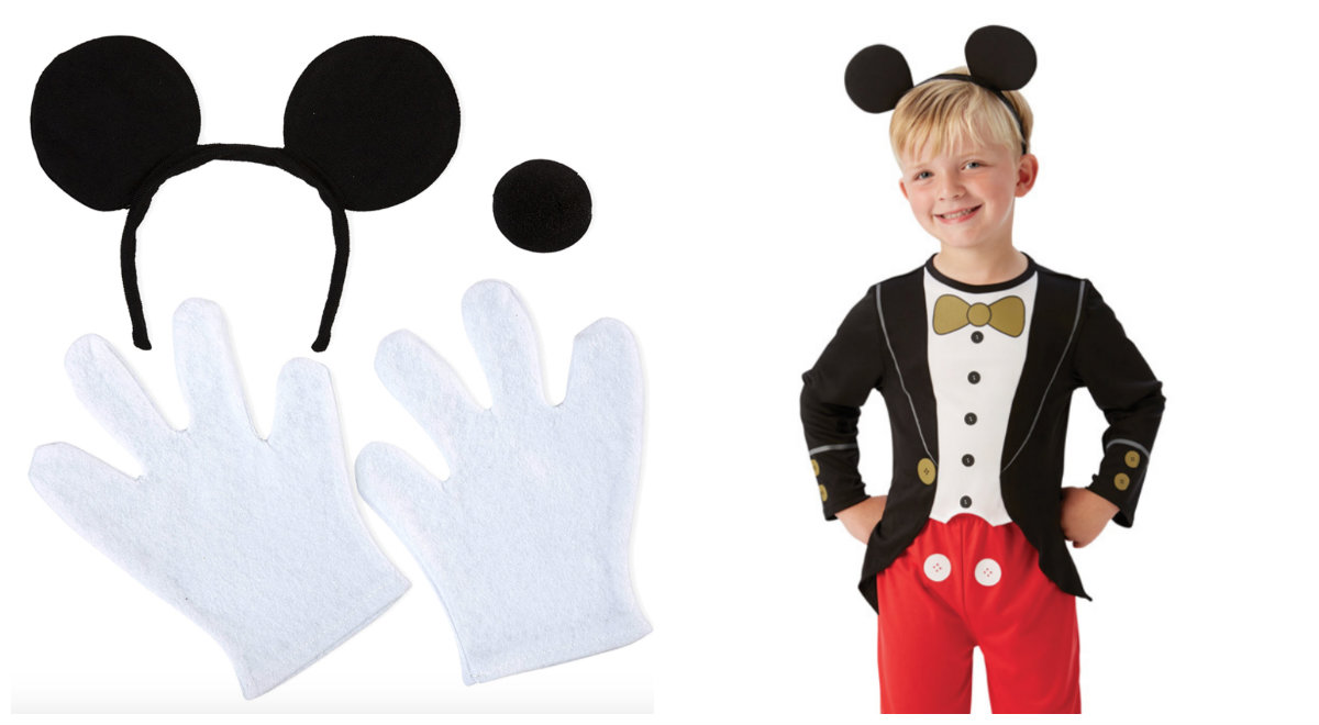 Mickey mouse kostume til børn