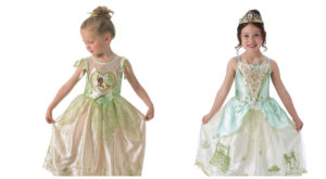 tiana kostume til b&oslash;rn, tiana udkl&aelig;dning til b&oslash;rn, disney prinsesse udkl&aelig;dning til b&oslash;rn, disney prinsesse kostume til b&oslash;rn, alletiders disney