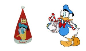 Disney nissehue med navn, navn p&aring; nissehue, disney gaver med navn, disney kalendergaver, disney adventsgave, disney julegave, alletiders gave, anders and nisse hue, walt disney nissehue, alletiders disney, disney gaver, disney jul