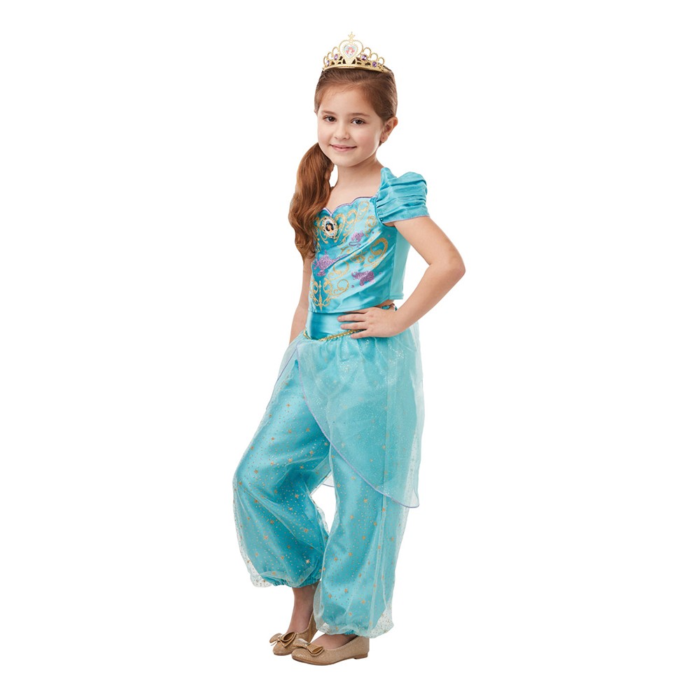 Jasmin børnekostume - Disney prinsesse kostume til børn