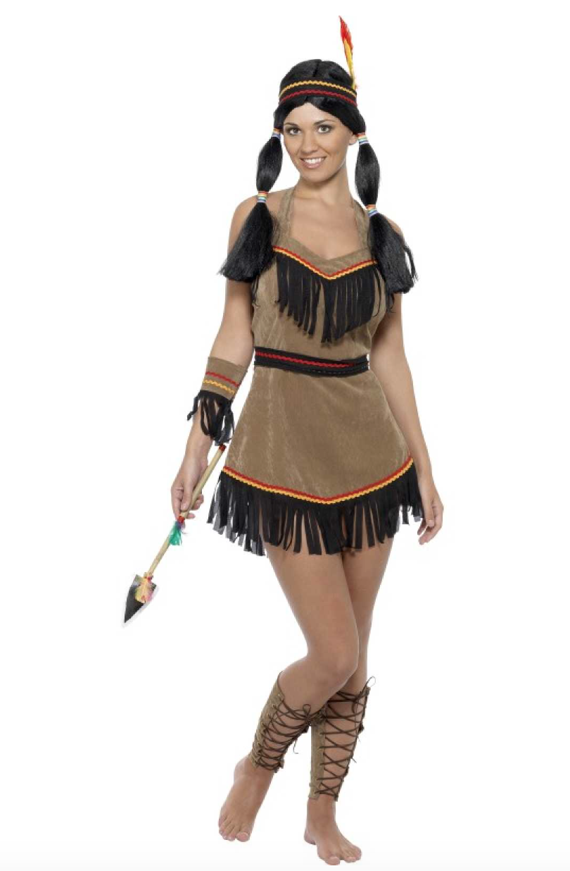 Skærmbillede 2018 12 12 kl. 10.37.34 - Pocahontas kostume til voksne