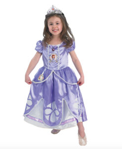 Sofia den f&oslash;rste kostume til b&oslash;rn, sofia den f&oslash;rst udkl&aelig;dning, sofia den f&oslash;rste fastelavnskostume til b&oslash;rn, sofia den f&oslash;rste b&oslash;rnekostumer, disney kostumer til b&oslash;rn, disney b&oslash;rnekostumer, alletiders disney