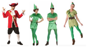 peter pan kostume til voksne, peter pan voksenkostume, kaptajn klo kostume til voksne, kaptajn klo voksenkostume, peter pan kostumer, disney kostumer til voksne, disney voksenkostumer, alletiders disney