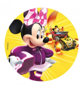 Minnie mouse kageprint, minnie mouse sukkerprint, minnie mouse spiseligt billede, minnie mouse nemme kager, minnie mouse kager, minnie mouse f&oslash;dselsdag, disney kageprint, disney sukkerprint, disney spiselige billeder, alletiders disney