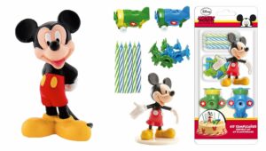 mickey mouse kagefigur, mickey mouse topfigur, mickey mouse kagepynt, mickey mouse kage, nem mickey mouse kage, mickey mouse f&oslash;dselsdag, alletiders disney