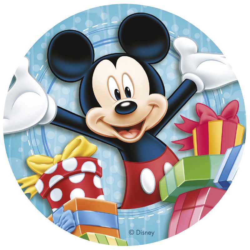 mickey mouse spiseligt billede - Mickey Mouse kageprint