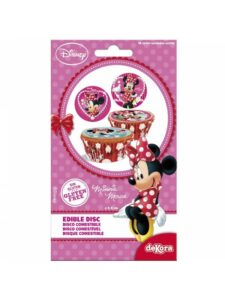 Minnie mouse kageprint, minnie mouse sukkerprint, minnie mouse spiseligt billede, minnie mouse nemme kager, minnie mouse kager, minnie mouse f&oslash;dselsdag, disney kageprint, disney sukkerprint, disney spiselige billeder, alletiders disney