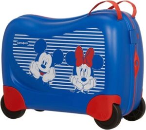 minnie mouse kuffert, minnie mouse trolley, minnie mouse kuffert med 4 hjul, minnie mouse rejseartikler, minnie mouse rejsekuffert, disney trolley, disney kuffert