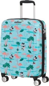 minnie mouse kuffert, minnie mouse trolley, minnie mouse kuffert med 4 hjul, minnie mouse rejseartikler, minnie mouse rejsekuffert, disney trolley, disney kuffert
