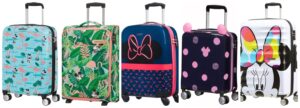 minnie mouse kuffert, minnie mouse trolley, minnie mouse kuffert med 4 hjul, minnie mouse rejseartikler, minnie mouse rejsekuffert, disney trolley, disney kuffert