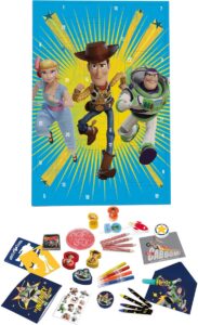 toy story 4 julekalender, toy story 4 pakkekalender, toy story 4 adventskalender, toy story 4 film, toy story 4 gaver, disney pixar julekalender, disney julekalender 2019, disney pakkekalender 2019,
