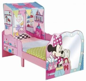 minnie mouse juniorseng, minnie mouse b&oslash;rneseng, minnie mouse seng, minnie mouse seng med skuffer, minnie mouse seng til b&oslash;rn, Minnie mouse m&oslash;bler, minnie mouse gaver