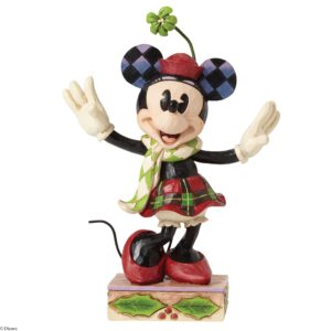 Jim Shore - Minnie Mouse figurer, jim shore minnie mouse figur, jim shore disney figurer, jim shore figurer, jim shore disney figur tilbud, jim shore minnie mouse figur tilbud, minnie mouse gaver, gave til minnie mouse fan, minnie mouse samlerobjekt