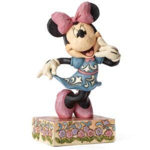 Jim Shore - Minnie Mouse figurer, jim shore minnie mouse figur, jim shore disney figurer, jim shore figurer, jim shore disney figur tilbud, jim shore minnie mouse figur tilbud, minnie mouse gaver, gave til minnie mouse fan, minnie mouse samlerobjekt