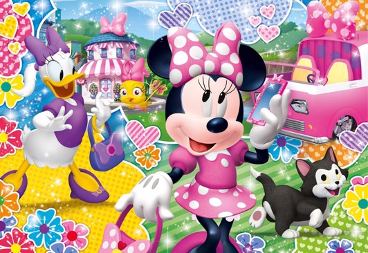 Minnie Mouse puslespil til børn - Minnie Mouse puslespil for børn og voksne