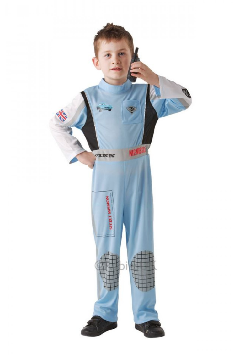 Finn McMissile Børnekostume - Cars kostume til børn