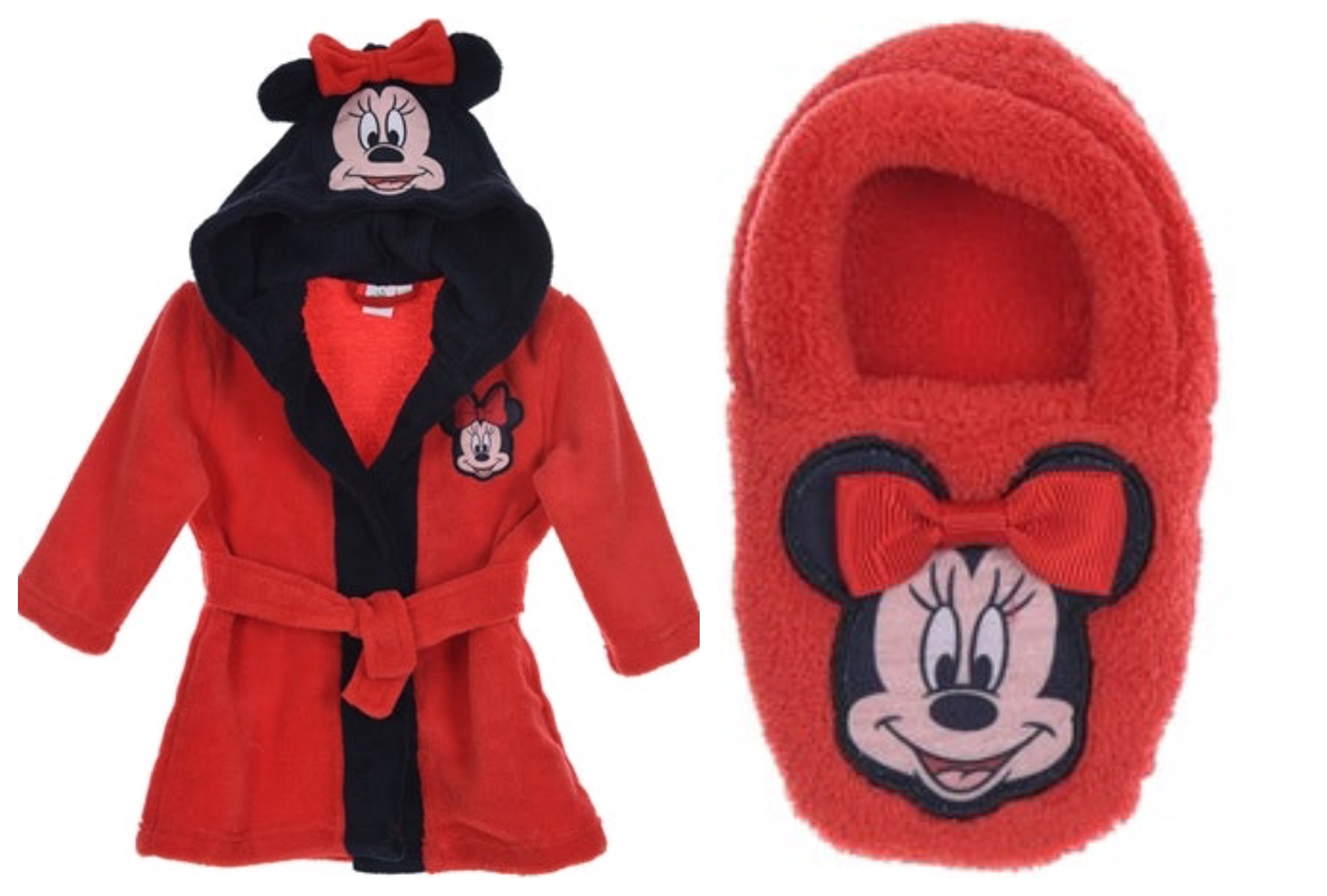 Minnie Mouse Morgenk&aring;be - Minnie Mouse badek&aring;be til b&oslash;rn
