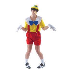 pinocchio kostume til voksne, pinocchio udkl&aelig;dning til voksne, pinocchio voksenkostumer, pinocchio kostumer, disney kostume til voksne, disney voksenkostumer, disney fastelavnskostume til voksne