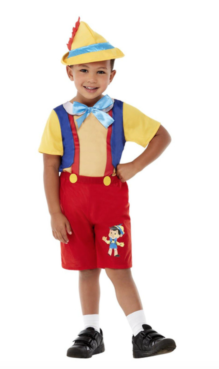 pinocchio børnekostume - Pinocchio kostume til børn