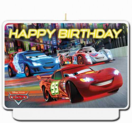 Disney cars kagelys - Disney Cars f&oslash;dselsdag