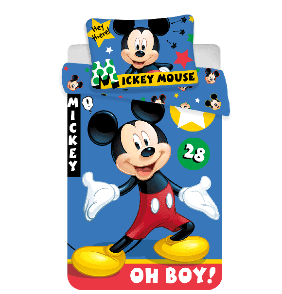 Mickey mouse junior sengetøj - Mickey Mouse sengetøj
