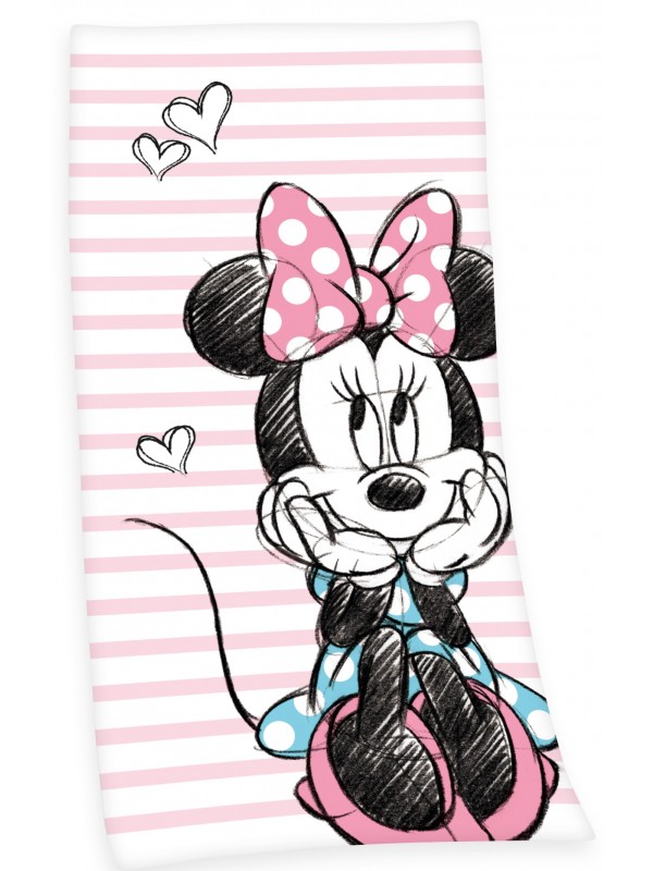 Minnie mouse badehåndklæde - Minnie Mouse badehåndklæde