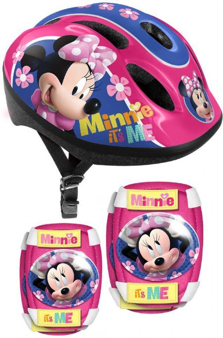 Minnie mouse cykelhjelm - Minnie Mouse rulleskøjter til børn