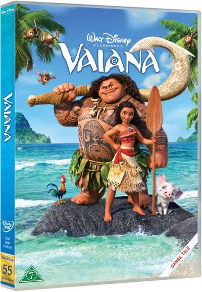 Vaiana film dvd - Vaiana gaveideer til børn