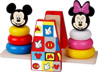 Mickey og Minnie Mouse Stabelklodser - 10+ Minnie Mouse gaveideer til baby