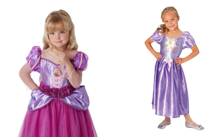 Rapunzel kostume til børn