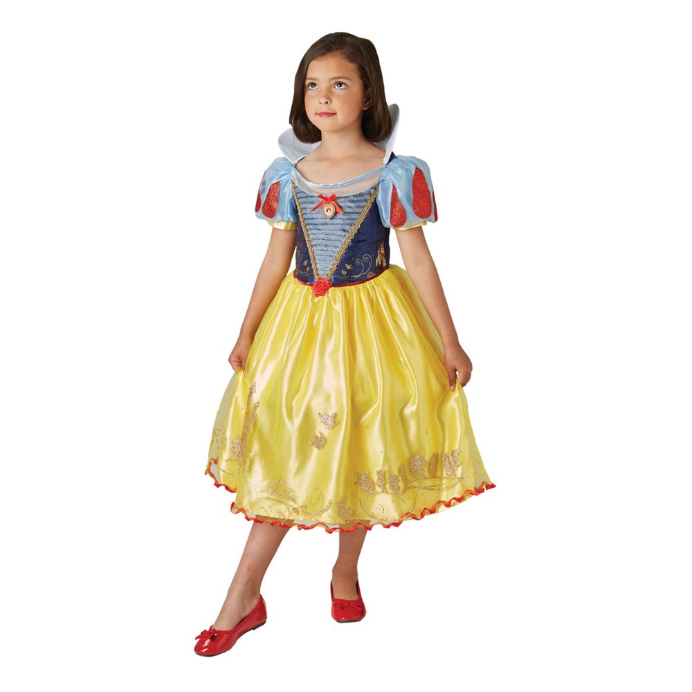 snehvide børnekostume - Disney prinsesse kostume til børn