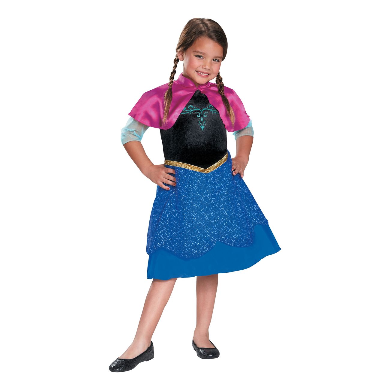 Anna Børnekostume - Disney prinsesse kostume til børn