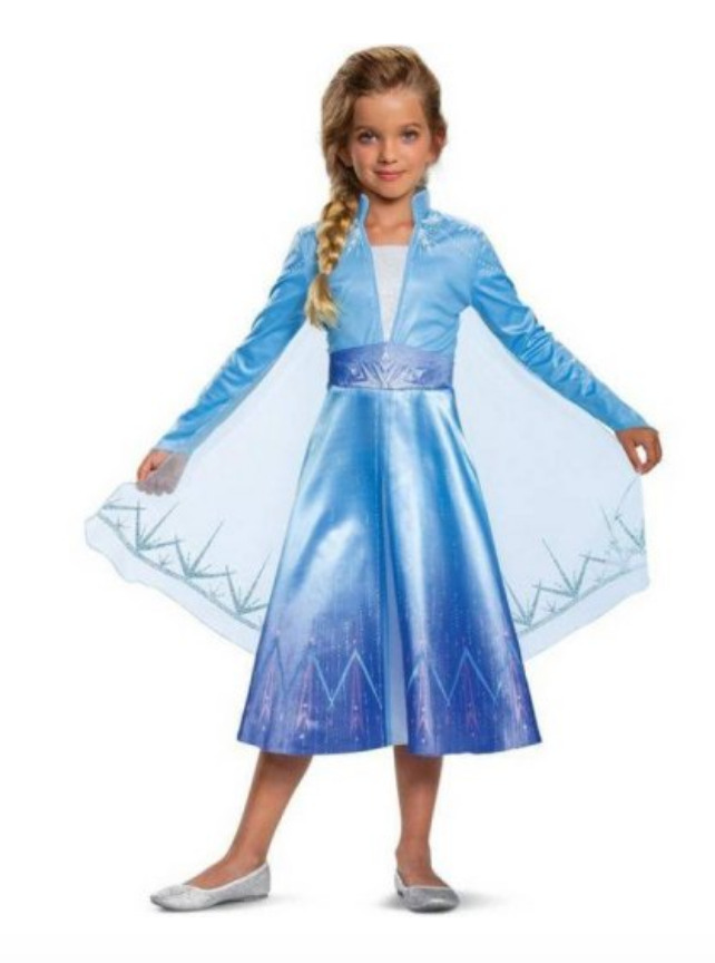 Frost 2 Elsa børnekostume - Disney prinsesse kostume til børn