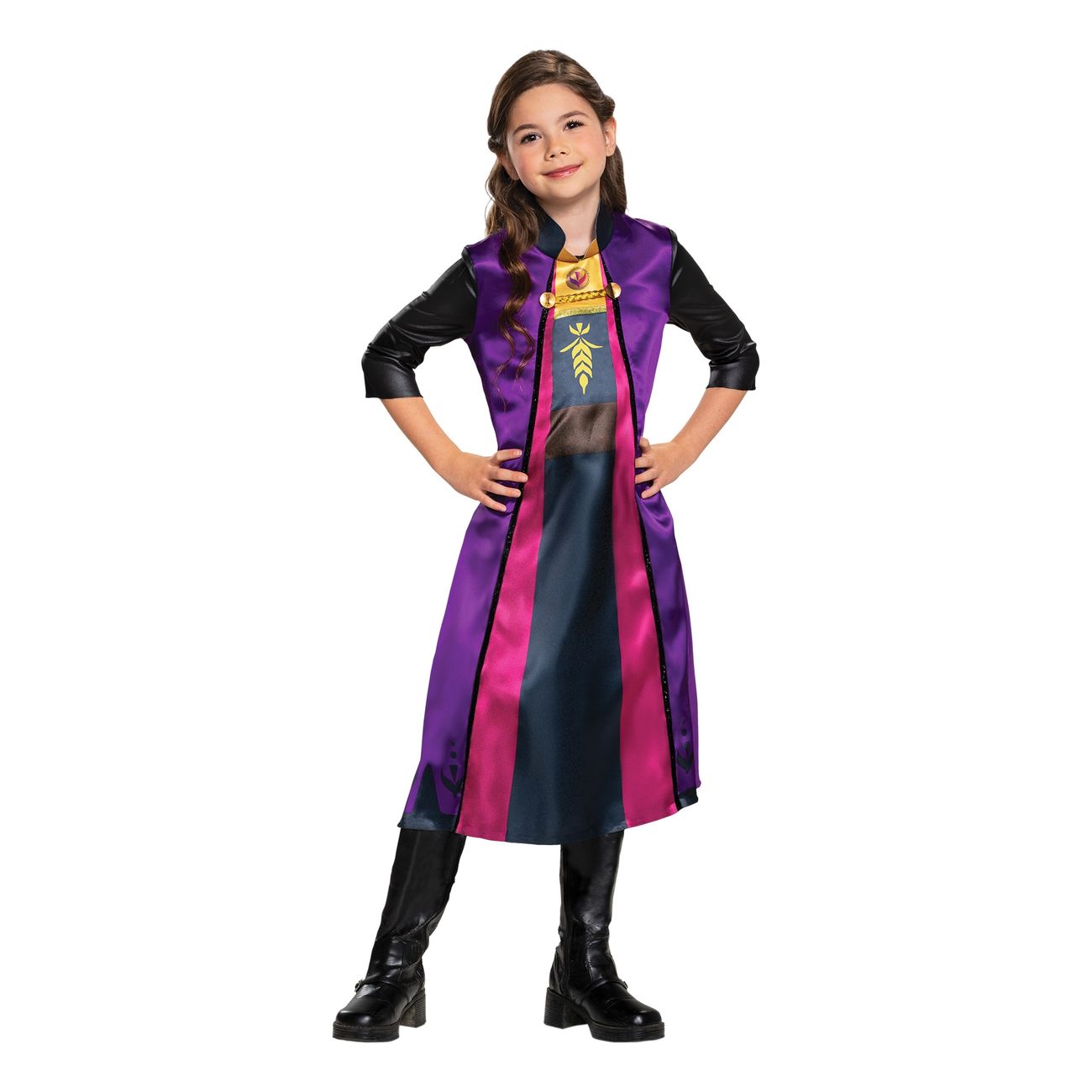 Frost Anna børnekostume - Disney prinsesse kostume til børn