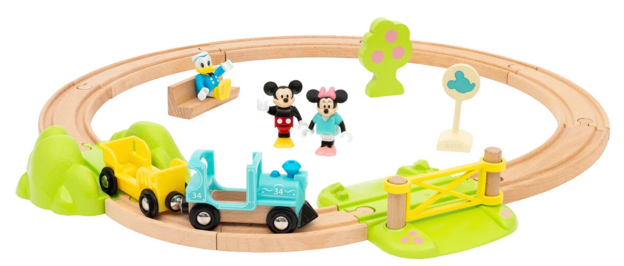 Brio Mickey Mouse togbane - 10+ Mickey Mouse gaveideer til baby