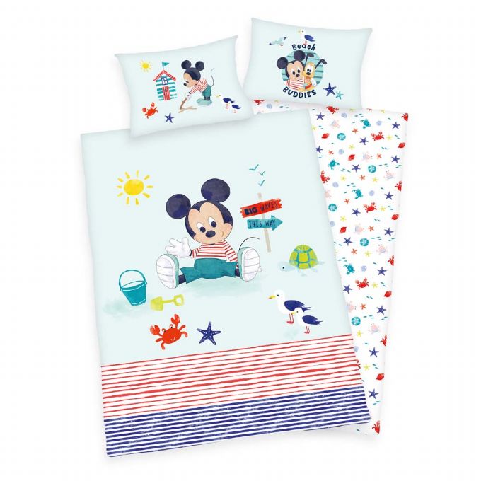 Mickey Mouse baby sengetøj - 10+ Mickey Mouse gaveideer til baby