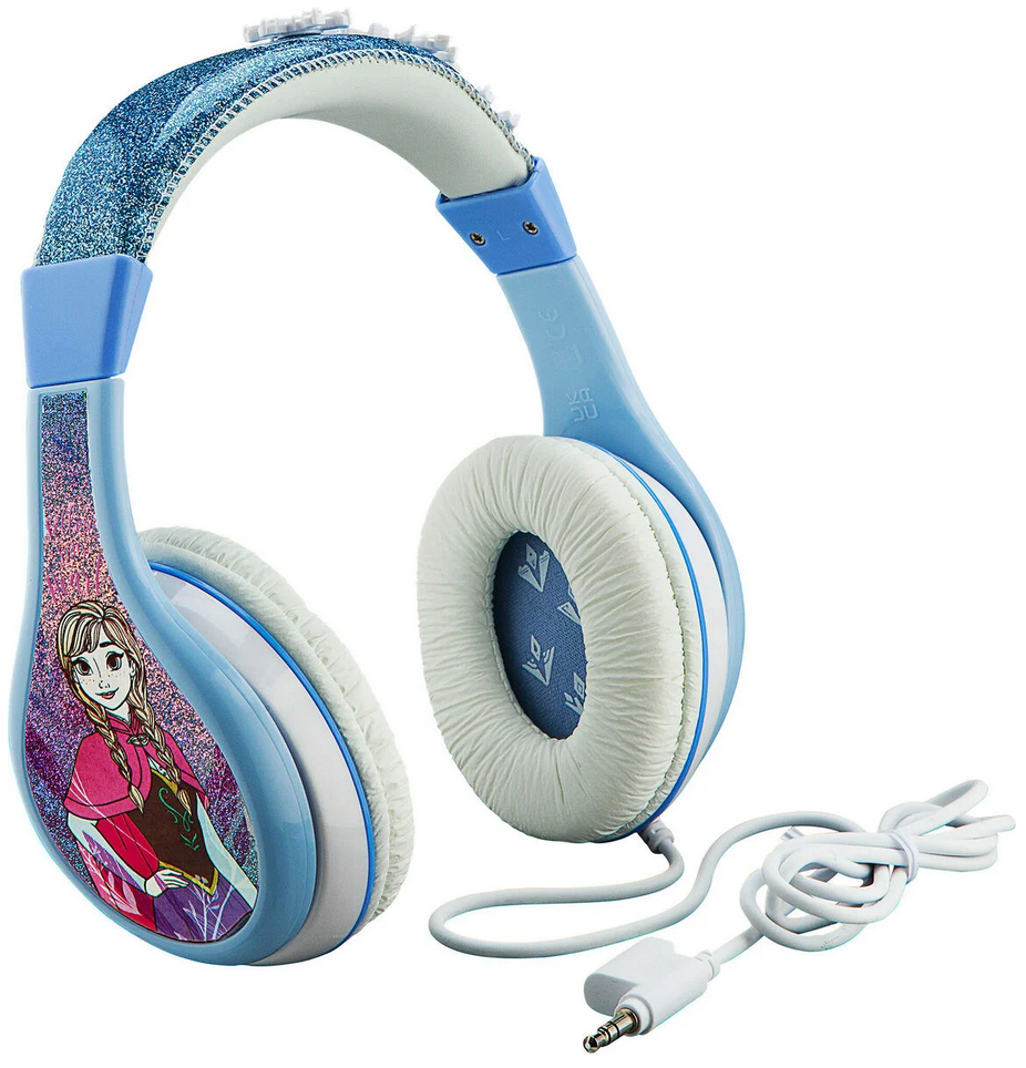Disney Frozen Høretelefoner m. Ledning  - Frost høretelefoner til børn