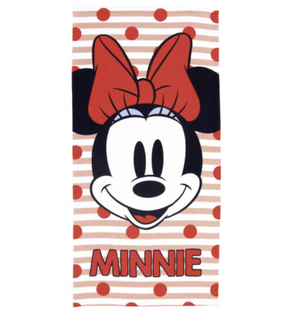 Minnie Mouse strandhåndklæde - Minnie Mouse badehåndklæde