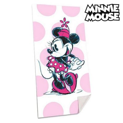minnie mouse håndklæde - Minnie Mouse badehåndklæde